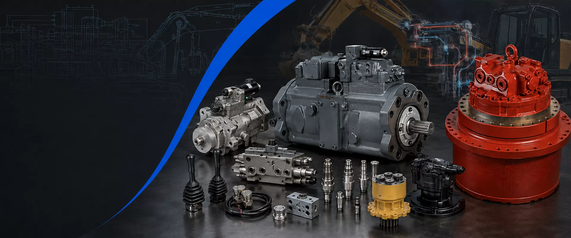 China Excavator Hydraulic Motor supplier China Excavator Hydraulic Motor supplier