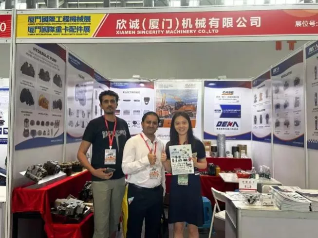 Xiamen Sincerity Machinery exhibition team members