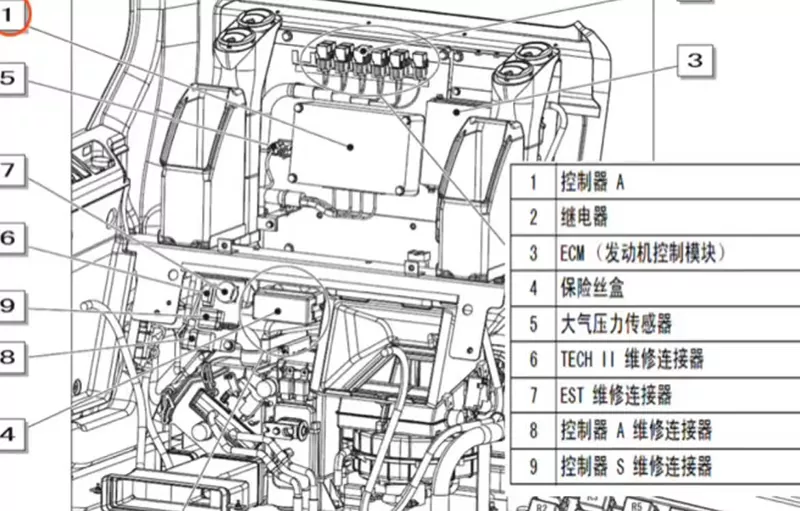 SUMITOMO SH210-5 Controller KHR10037